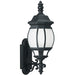 Generation Lighting. - 89103-12 - One Light Outdoor Wall Lantern - Wynfield - Black