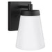 Generation Lighting. - 8638601-12 - One Light Outdoor Wall Lantern - Renville - Black