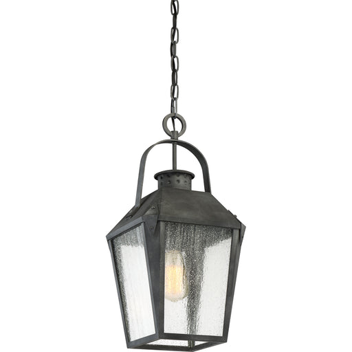 Quoizel - CRG1910MB - One Light Outdoor Hanging Lantern - Carriage - Mottled Black