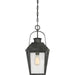 Quoizel - CRG1910MB - One Light Outdoor Hanging Lantern - Carriage - Mottled Black