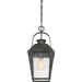 Quoizel - CRG1910MB - One Light Outdoor Hanging Lantern - Carriage - Mottled Black