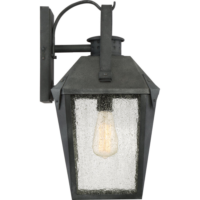 Quoizel - CRG8410MB - One Light Outdoor Wall Lantern - Carriage - Mottled Black