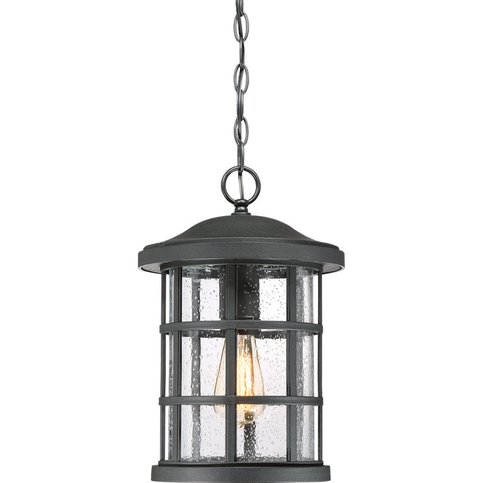 Quoizel - CSE1910EK - One Light Outdoor Hanging Lantern - Crusade - Earth Black