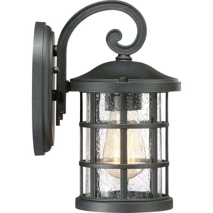 Quoizel - CSE8406EK - One Light Outdoor Wall Lantern - Crusade - Earth Black