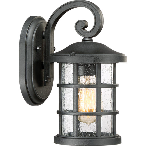 Quoizel - CSE8406EK - One Light Outdoor Wall Lantern - Crusade - Earth Black