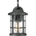 Quoizel - CSE8408EK - One Light Outdoor Wall Lantern - Crusade - Earth Black