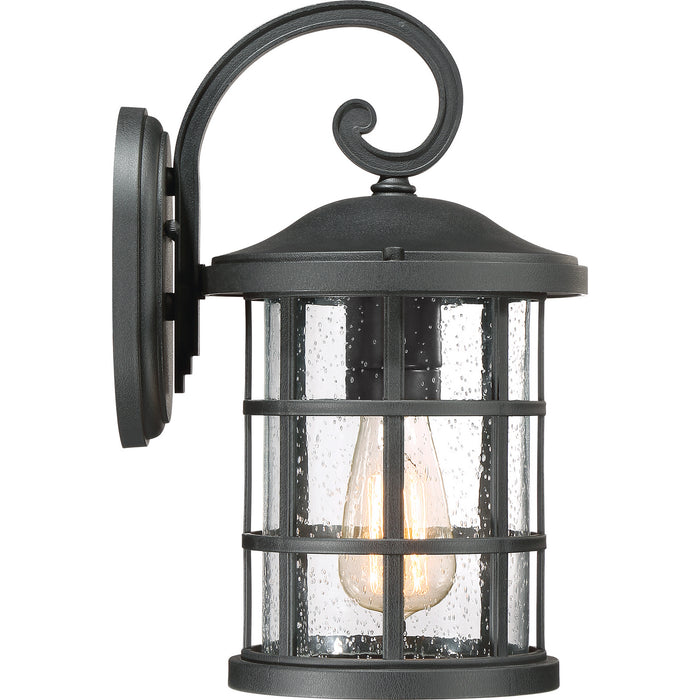 Quoizel - CSE8408EK - One Light Outdoor Wall Lantern - Crusade - Earth Black