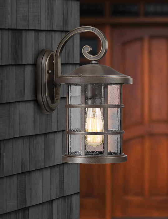 Quoizel - CSE8408PN - One Light Outdoor Wall Lantern - Crusade - Palladian Bronze