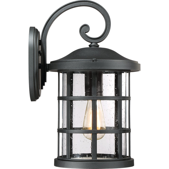 Quoizel - CSE8410EK - One Light Outdoor Wall Lantern - Crusade - Earth Black