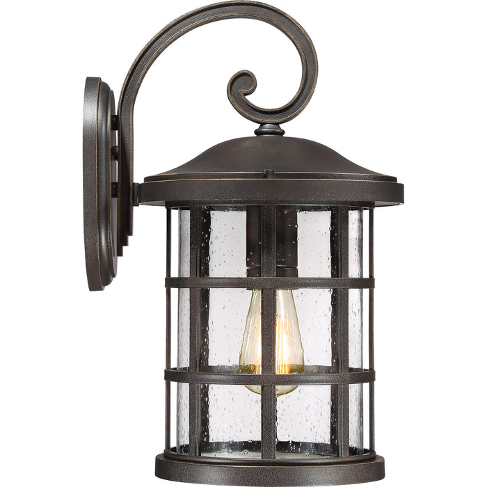 Quoizel - CSE8410PN - One Light Outdoor Wall Lantern - Crusade - Palladian Bronze