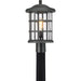 Quoizel - CSE9010EK - One Light Outdoor Post Mount - Crusade - Earth Black