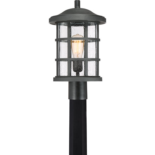 Quoizel - CSE9010EK - One Light Outdoor Post Mount - Crusade - Earth Black