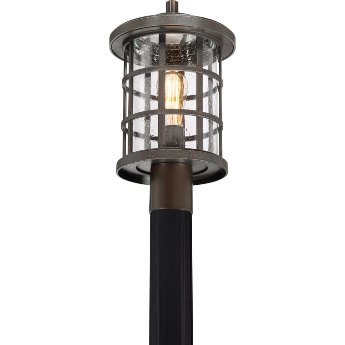 Quoizel - CSE9010PN - One Light Outdoor Post Mount - Crusade - Palladian Bronze