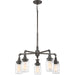 Quoizel - SQR5005RK - Five Light Chandelier - Squire - Rustic Black