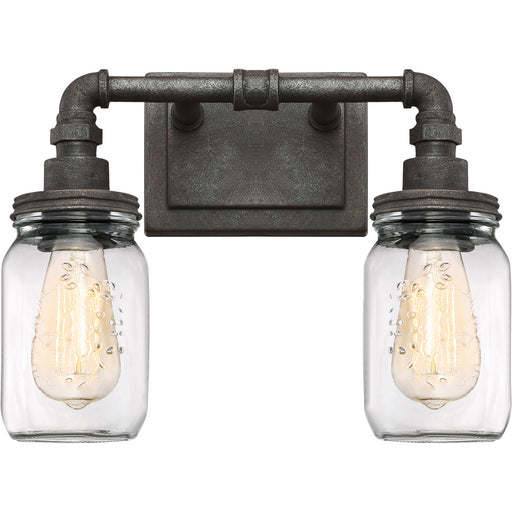 Quoizel - SQR8602RK - Two Light Bath Fixture - Squire - Rustic Black