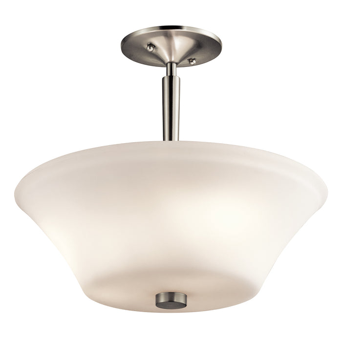 Kichler - 43669NIL18 - LED Semi Flush Mount - Aubrey - Brushed Nickel