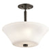 Kichler - 43669OZL18 - LED Semi Flush Mount - Aubrey - Olde Bronze