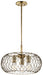 Kichler - 43958NBR - Three Light Pendant - Devin - Natural Brass