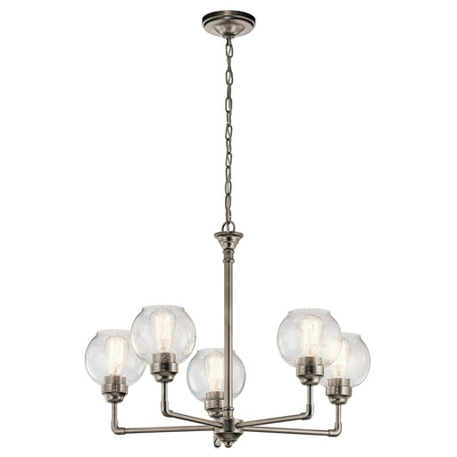 Kichler - 43993AP - Five Light Chandelier - Niles - Antique Pewter