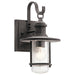 Kichler - 49191WZC - One Light Outdoor Wall Mount - Riverwood - Weathered Zinc