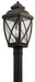 Kichler - 49843OZ - One Light Outdoor Post Mount - Tangier - Olde Bronze