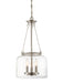 Savoy House - 7-9006-3-SN - Three Light Pendant - Akron - Satin Nickel