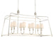 Crystorama - 2249-PN - Eight Light Chandelier - Sylvan - Polished Nickel