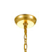 Crystorama - 608-GA - Six Light Chandelier - Rylee - Antique Gold