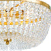 Crystorama - 608-GA - Six Light Chandelier - Rylee - Antique Gold