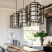 Crystorama - 9597-MK - Six Light Chandelier - Hulton - Matte Black