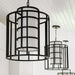 Crystorama - 9597-MK - Six Light Chandelier - Hulton - Matte Black