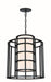 Crystorama - 9597-MK - Six Light Chandelier - Hulton - Matte Black