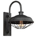 Generation Lighting. - WB1828SGM - One Light Outdoor Wall Lantern - Lennex - Slate Grey Metal