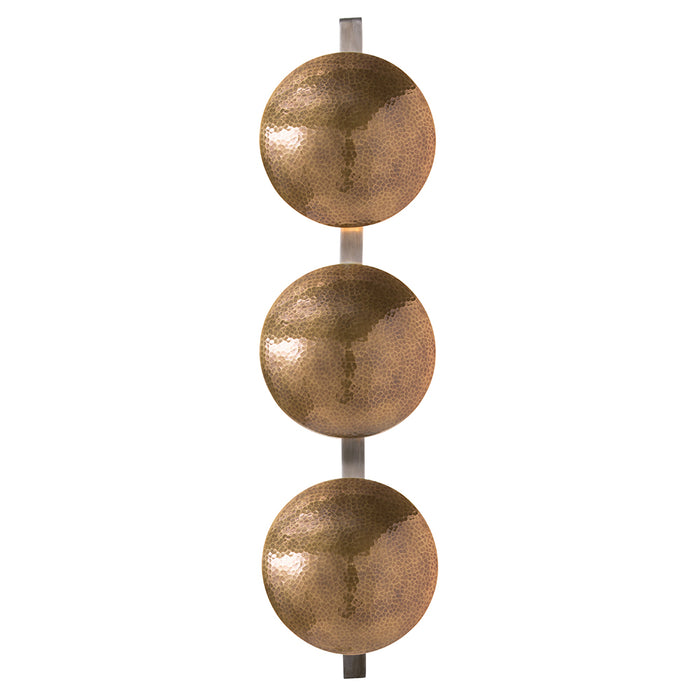 Arteriors - 42080 - Six Light Wall Sconce - Diesel - Antique Brass