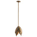 Arteriors - 42081 - One Light Pendant - Edith - Vintage Brass