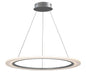 ET2 - E22654-11MS - LED Pendant - Saturn II LED - Matte Silver