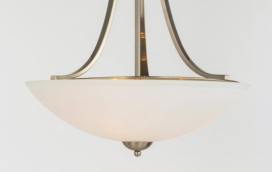 Maxim - 21654SWSN - Three Light Pendant - Taylor - Satin Nickel