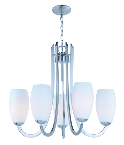 Maxim - 21655SWSN - Five Light Chandelier - Taylor - Satin Nickel