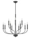 Hinkley - 3078KZ - LED Chandelier - Alister - Buckeye Bronze