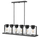 Hinkley - 63306BK-CL - LED Linear Chandelier - Refinery - Black