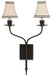 Currey and Company - 5000-0038 - Two Light Wall Sconce - Highlight - Bronze Gold