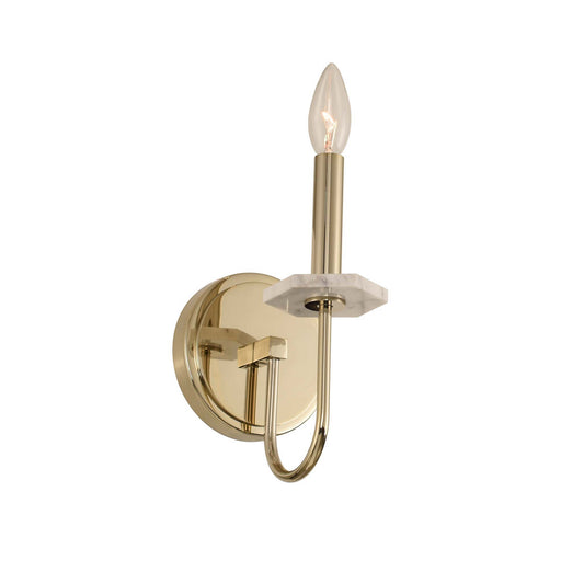 Kalco - 304821CG - One Light Wall Bracket - Carrara - Champagne Gold