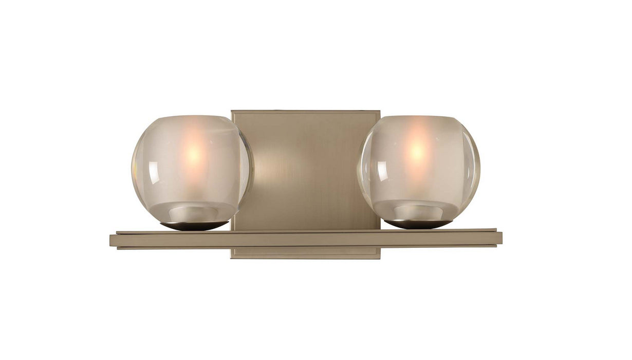 Kalco - 315032SN - LED Bath - Corona - Satin Nickel