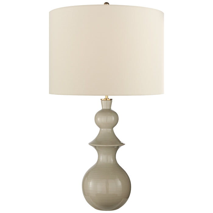 Visual Comfort Signature - KS 3617DVG-L - One Light Table Lamp - Saxon - Dove Grey