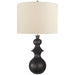 Visual Comfort Signature - KS 3617MTB-L - One Light Table Lamp - Saxon - Metallic Black