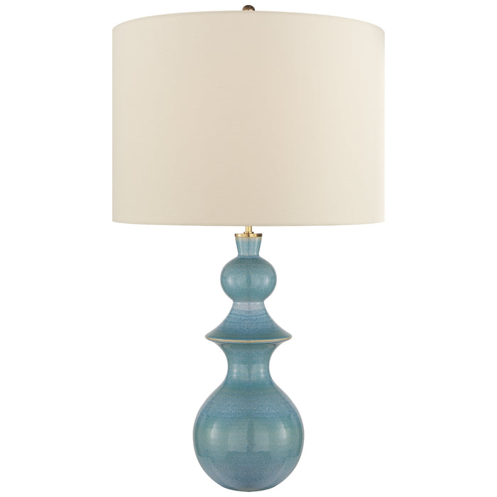 Visual Comfort Signature - KS 3617STU-L - One Light Table Lamp - Saxon - Sandy Turquoise