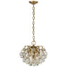 Visual Comfort Signature - ARN 5122HAB-CG - Six Light Chandelier - Bellvale - Hand-Rubbed Antique Brass