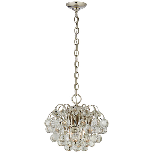 Visual Comfort Signature - ARN 5122PN-CG - Six Light Chandelier - Bellvale - Polished Nickel