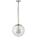 Visual Comfort Signature - ARN 5255PN-CG - Four Light Pendant - Turenne - Polished Nickel