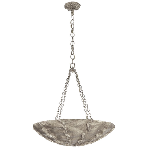 Visual Comfort Signature - ARN 5426BSL - Four Light Chandelier - Benit - Burnished Silver Leaf